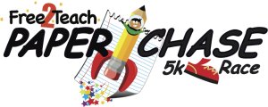 Paper Chase 5K Logo