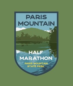 Paris Mountain Half Marathon Run/Hike Logo