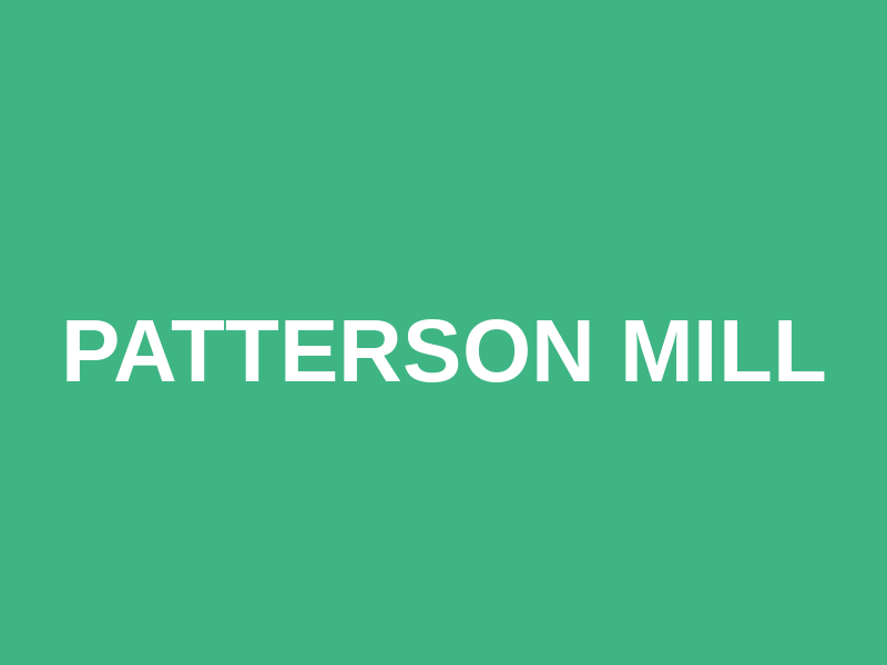Patterson Mill Logo