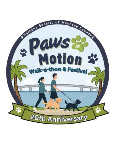 Paws in Motion Walk-a-thon & Festival Logo