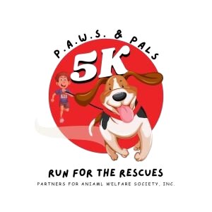 P.A.W.S. & Pals 5K 2026 Logo