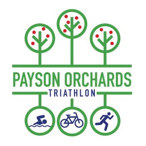 Payson Orchards Triathlon 2027 Logo