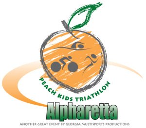 Peach Kid's Triathlon - Alpharetta Logo