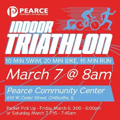 Pearce Indoor Triathlon Logo