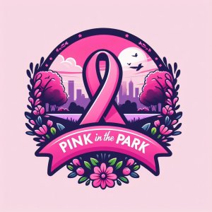 Pearlie Mae Ford Presents: Pink in the Park Breast Cancer Awareness 5K Walk Logo