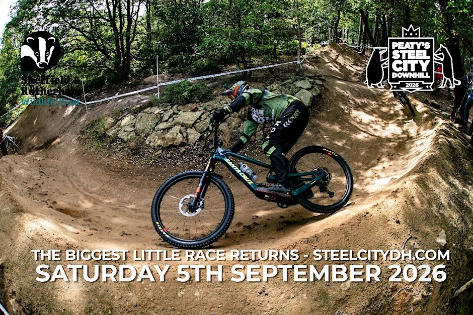Peaty's Steel City DH - 5th September 2026 Logo