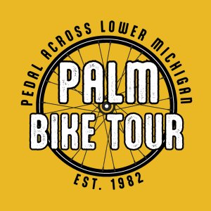 Pedal Across Lower Michigan (PALM) Logo