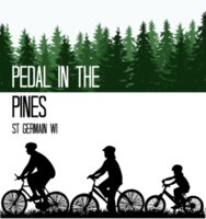 Pedal in the Pines Bike Ride Logo