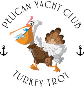 Pelican Yacht Club Turkey Trot 5K Logo