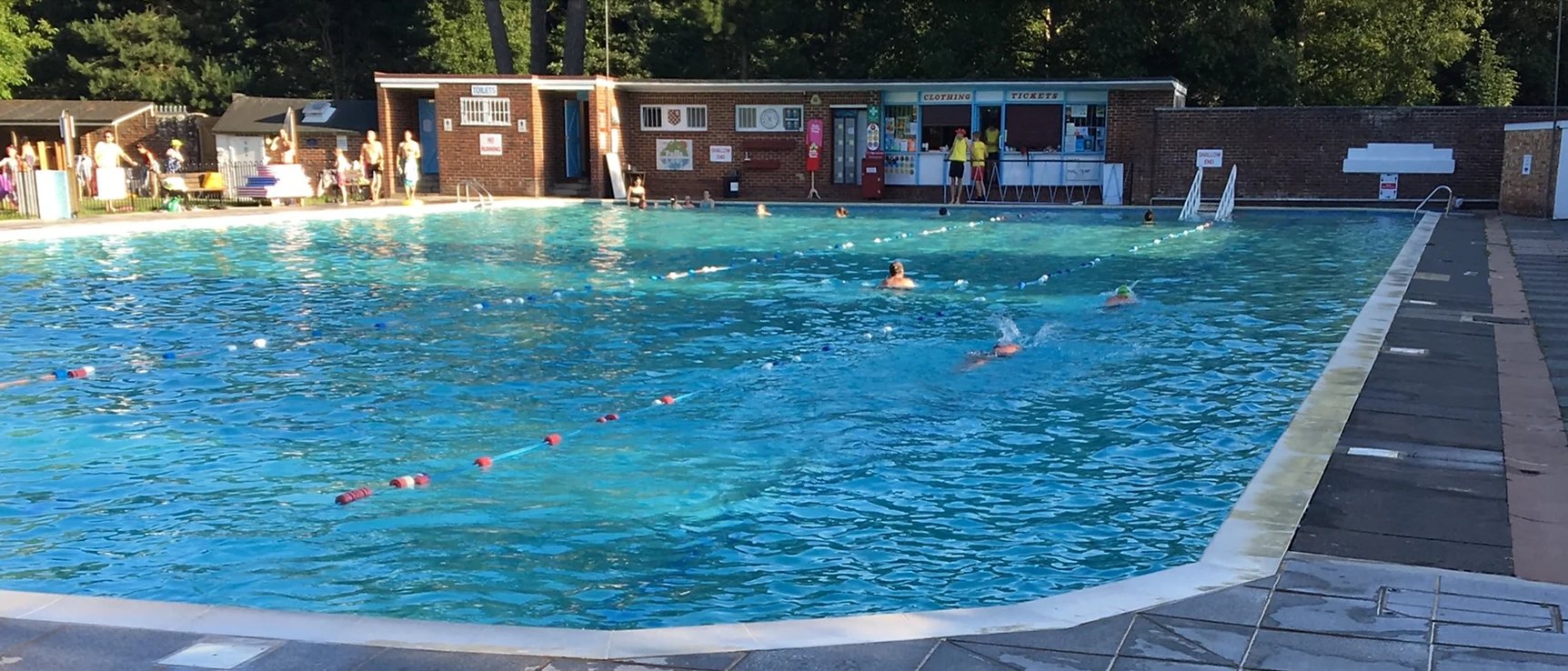Pells pool swim session