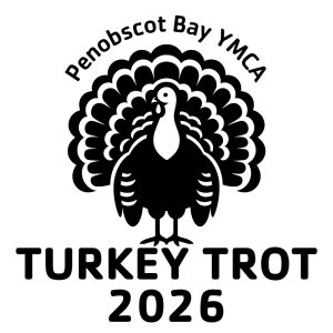 Penobscot Bay YMCA 2026 Turkey Trot  5K Run/Walk Logo