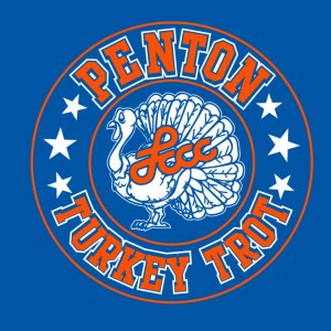 Penton Memorial 10K  Cross Country Turkey Trot Logo