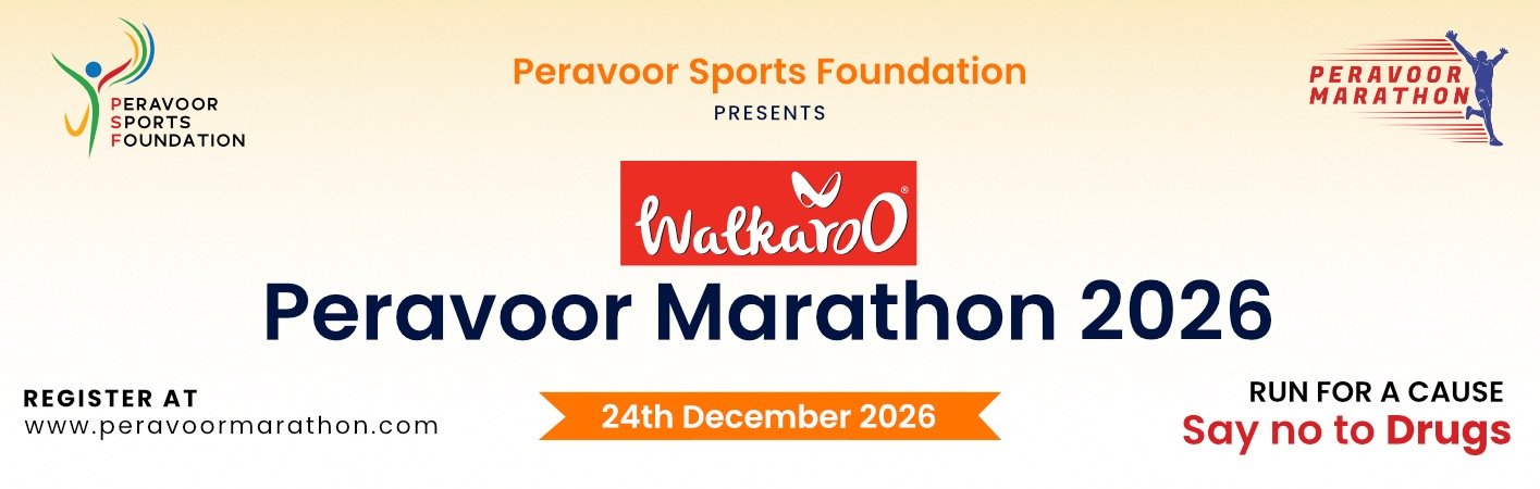 Peravoor Marathon 2026 Logo