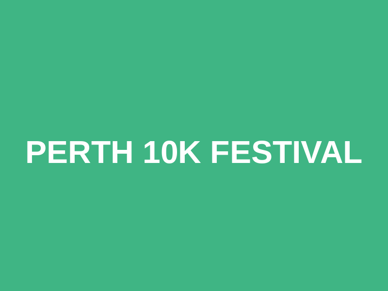 Perth 10k Festival Logo