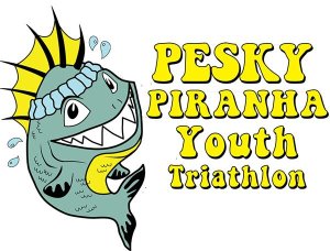 Pesky Piranha Youth Triathlon 2026 Logo