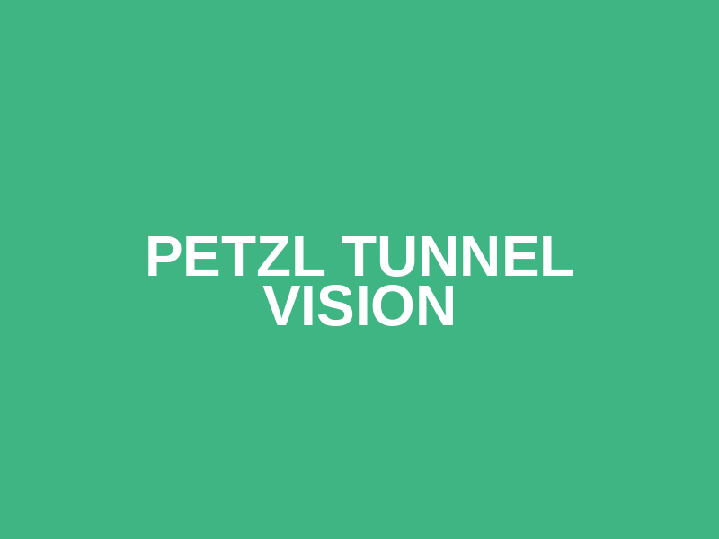Petzl Tunnel Vision Logo