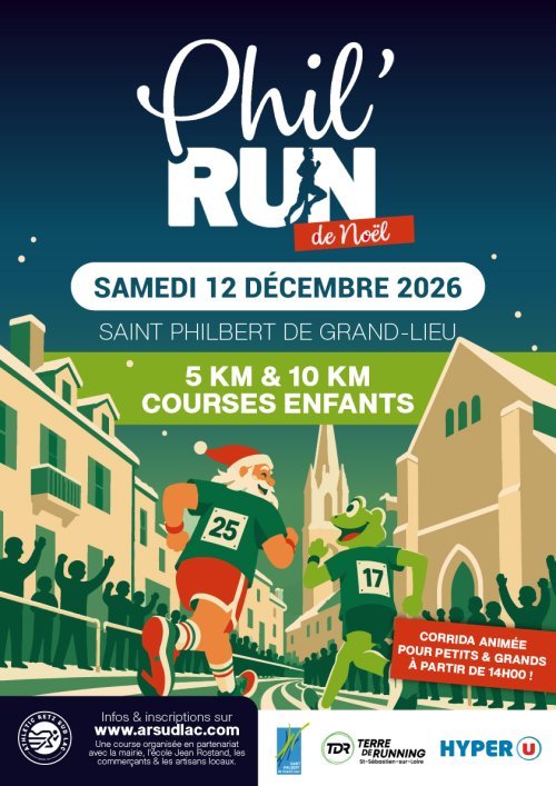 Phil' Run de Noël Logo