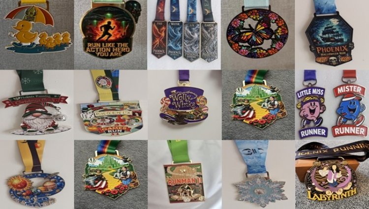 PHOENIX - Cambridgeshire - 2026 Medal Run Logo