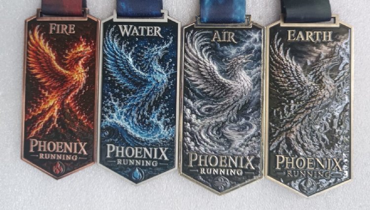 PHOENIX - Cambridgeshire - Elements Series - Fire Run Logo