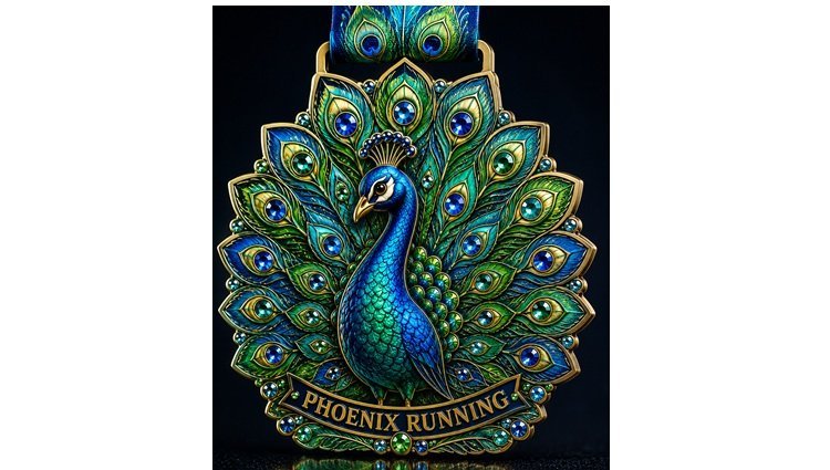 PHOENIX - Cambridgeshire - Peacock Run Logo