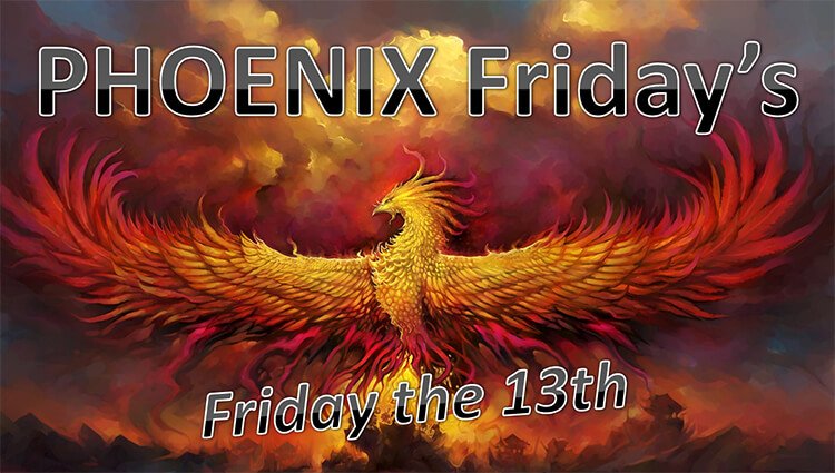 PHOENIX Fridays - Friday the 13th 2026 Logo