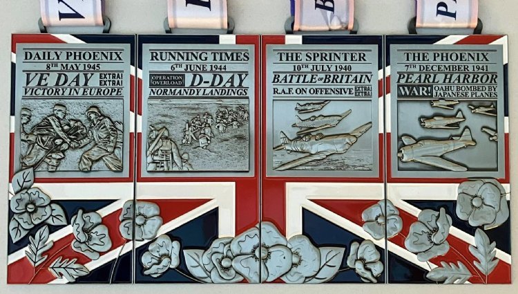 PHOENIX - South Wales - Pearl Harbour Military Series Run Logo