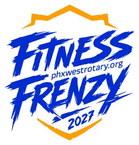 Phoenix West Rotary Club Fitness Frenzy Logo