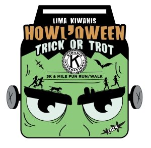 Howl'oween Trick or Trot 5k & 1 Mile Fun Run Logo