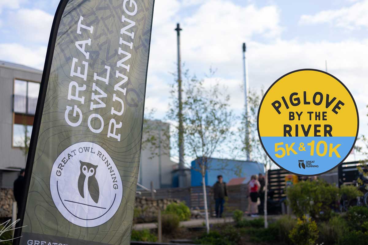 Piglove By The River 10km & 5km Logo