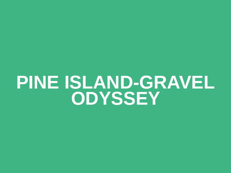 Pine Island-Gravel Odyssey Logo