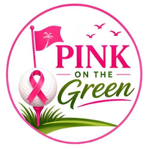 Pink on the Green Golf Tournament Logo