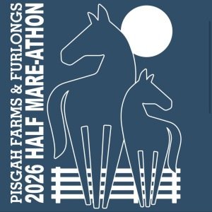 Pisgah Farms & Furlongs Half Mare-athon, 10K and 5K Logo