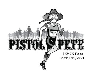 Pistol Pete 5K/10K Race Logo