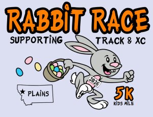 Plains Easter-Rabbit Race Logo