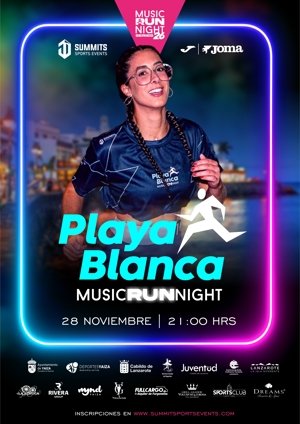 PLAYA BLANCA MUSIC RUN Logo