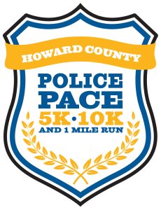 Police Pace 5K, 10K, & 1 Miler Logo