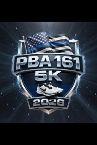 Pompton Lakes Local PBA 161 5K Run/Walk Logo