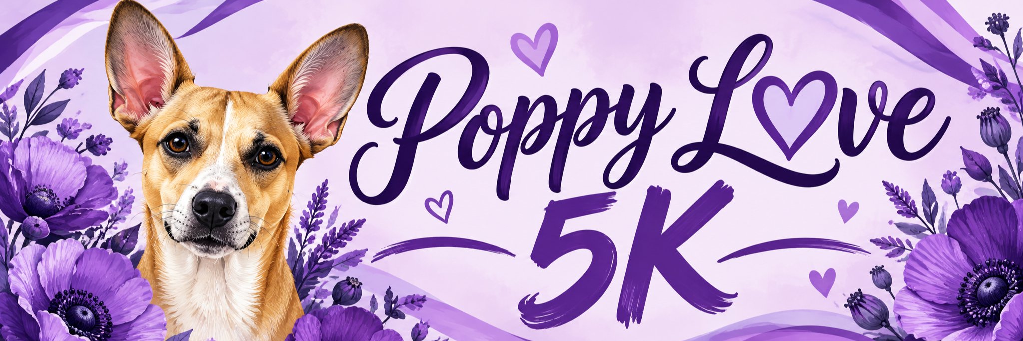 Poppy Love 5K- "In Memory of Poppy" Logo
