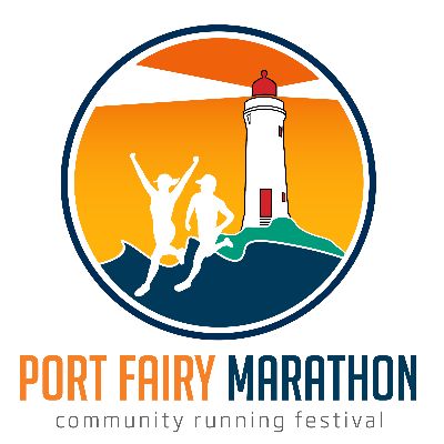 Port Fairy Marathon and Community Running Festival 2026 Logo