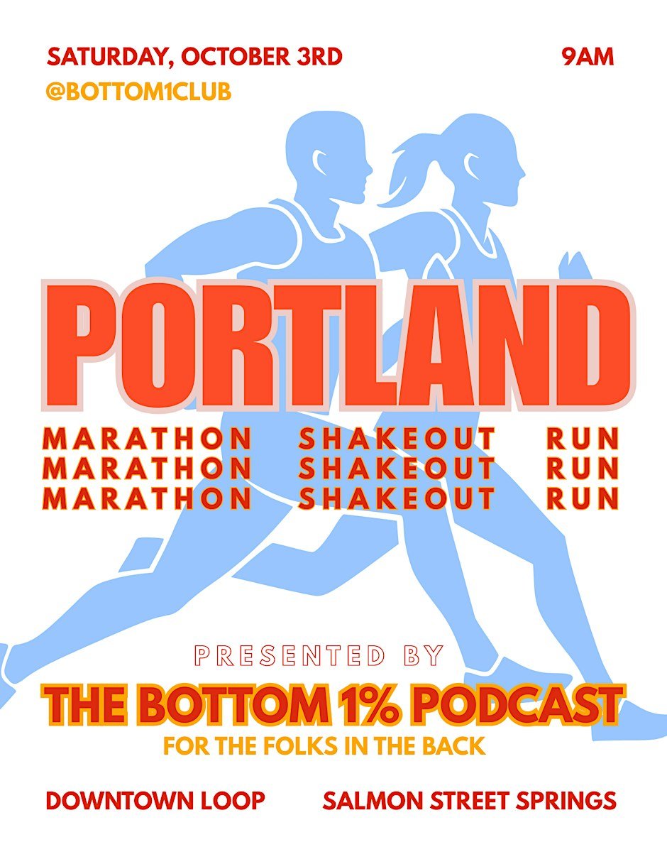 Portland Marathon Unofficial Shakeout Run Logo