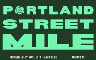 Portland Steet Mile at the Portland Criterium Logo
