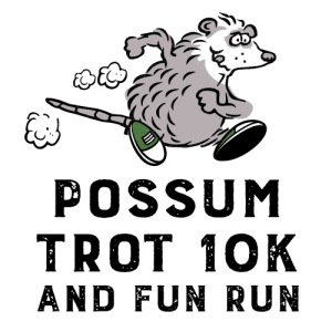 Possum Trot 10K & 1 mile Fun Run Logo