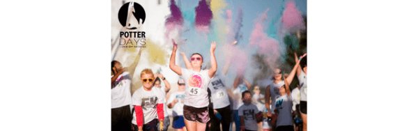 Potter Days 5K Color Run Logo