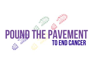 Pound The Pavement 5K Color Fun Run/Walk Logo