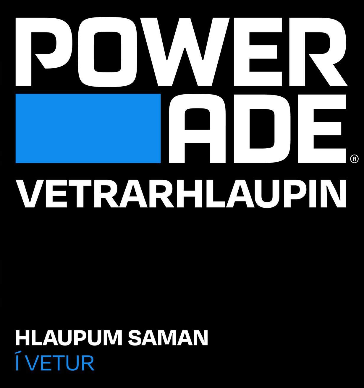 Powerade WinterRun January Logo
