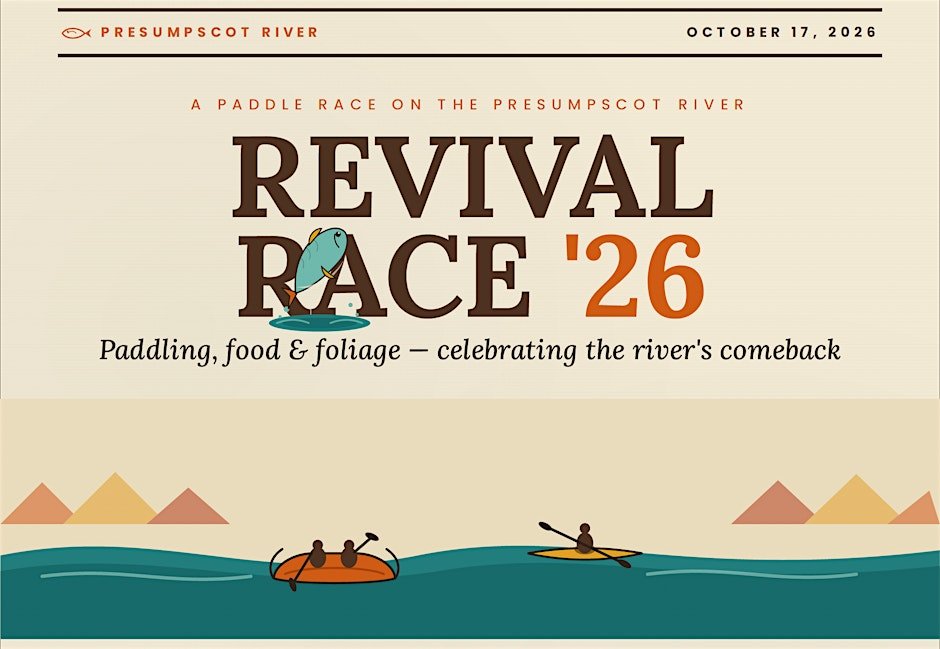 Presumpscot River Revival Race Logo