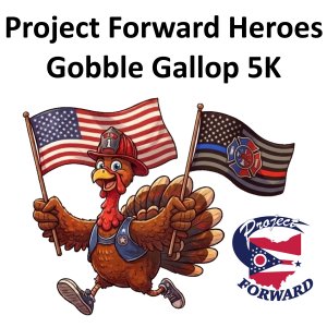 Project Forward Heroes Gobble Gallop Logo