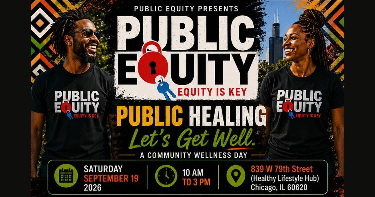 Public Healing. Let's Get Well. Logo
