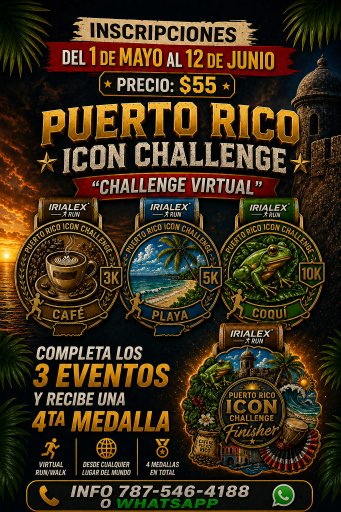 Puerto Rico Icon Challenge Logo