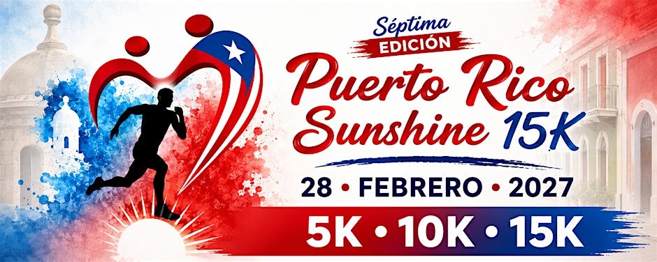 Puerto Rico Sunshine 15K and Brunch Fest (Escoge 15K, 10K o 5K) Logo